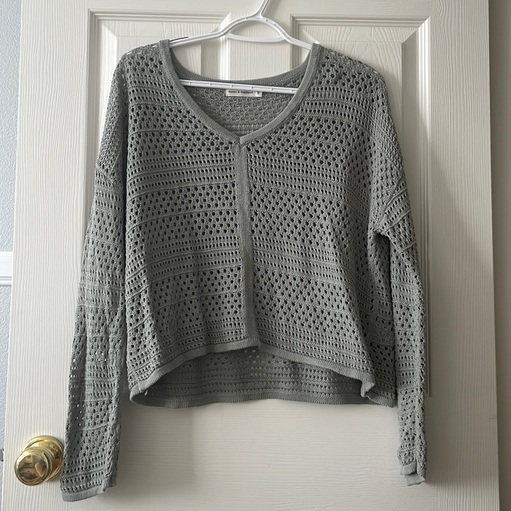 Green sweater